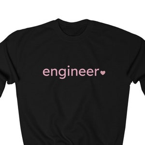 Engineer Gift Unisex Crewneck Sweatshirt - STEMinist - Female Engineer - Grad Gift - Women Empowerment - Women in Engineering - Equality