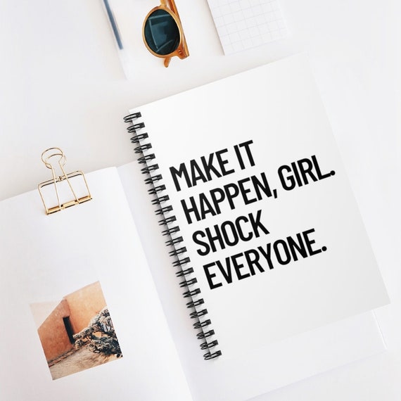 You Go Girl: Feminist Journal and Female Empowerment Notebook (Feminism  Series Black)