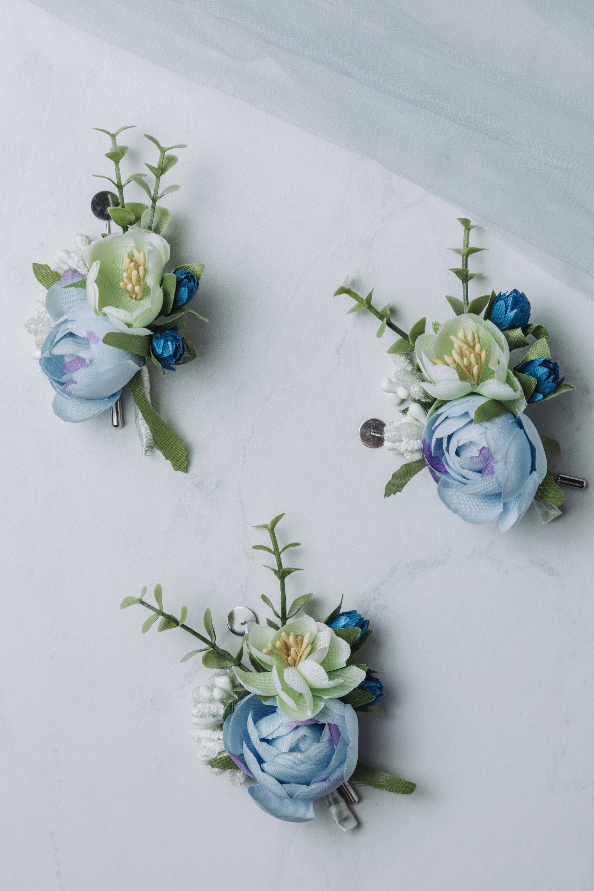 Floral Boutonniere Magnets Corsage Brooches Magnet for Handmade Wedding  Bride Boutonnieres Corsage Flower Pins Business Buttonhole Flowers Making  Accessories (7)
