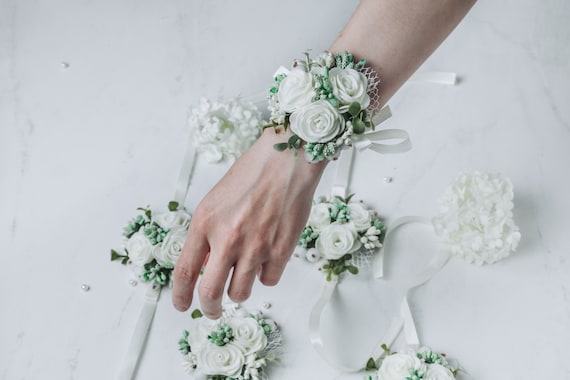 Lime 2024 green corsage