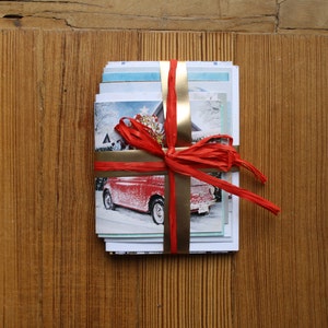 10 Biglietti di Natale, 10 Christmas cards, Cartoline di Natale / Pachetto di 10 / Multipack Cards / senza plastica / No Plastic / Handmade