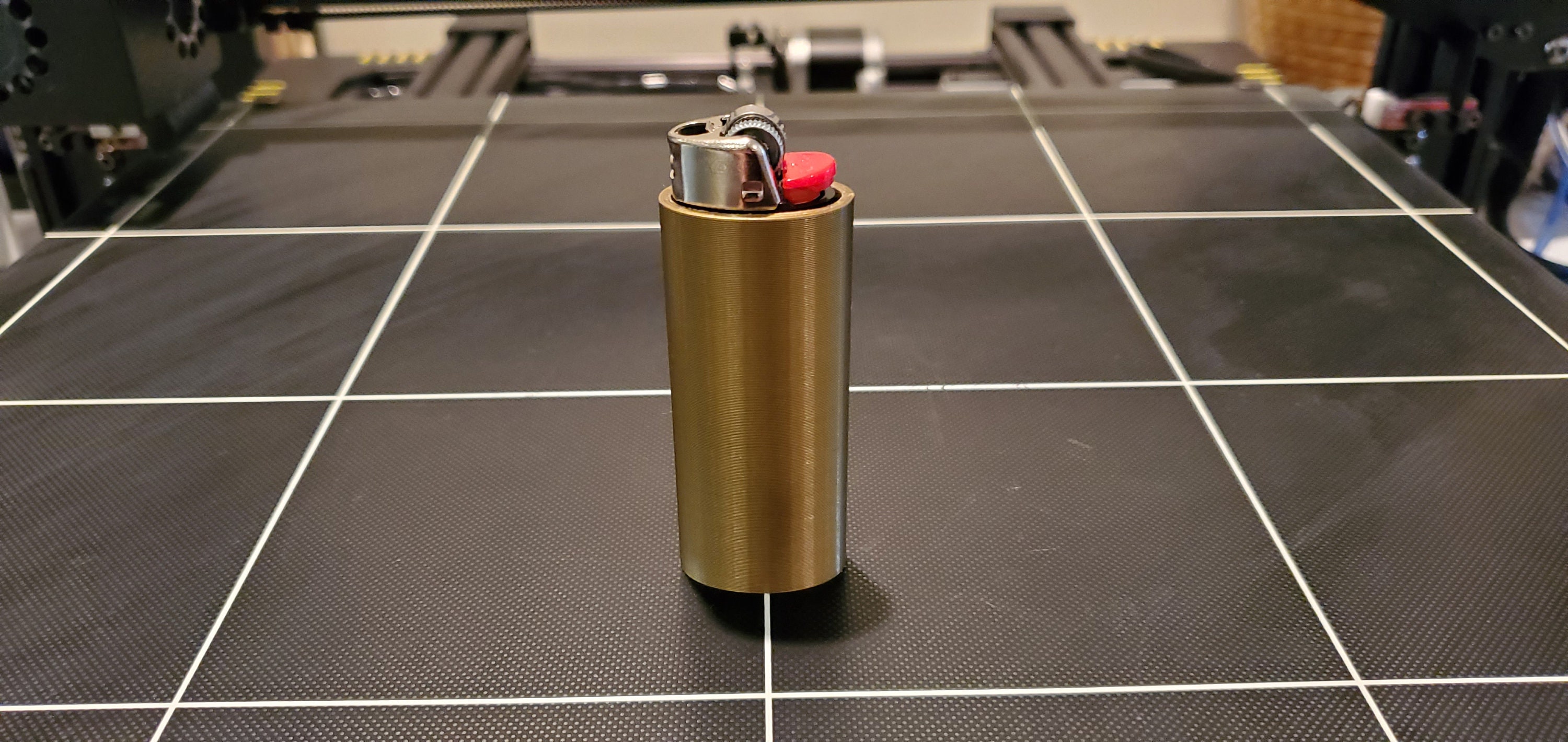 3D Printed, Lighter Sleeve, Novelty, Diy, Paint Your Own, Customizable