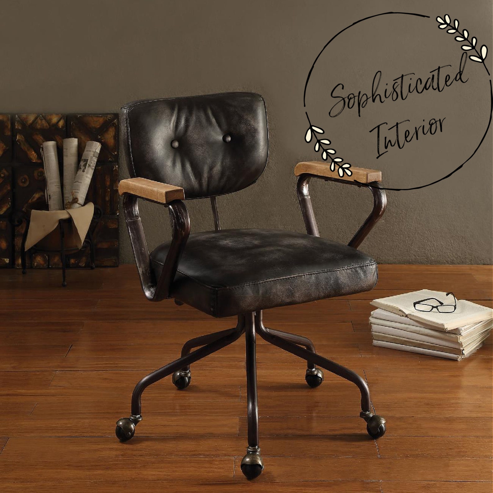 Minimalist Office Chair | Etsy
