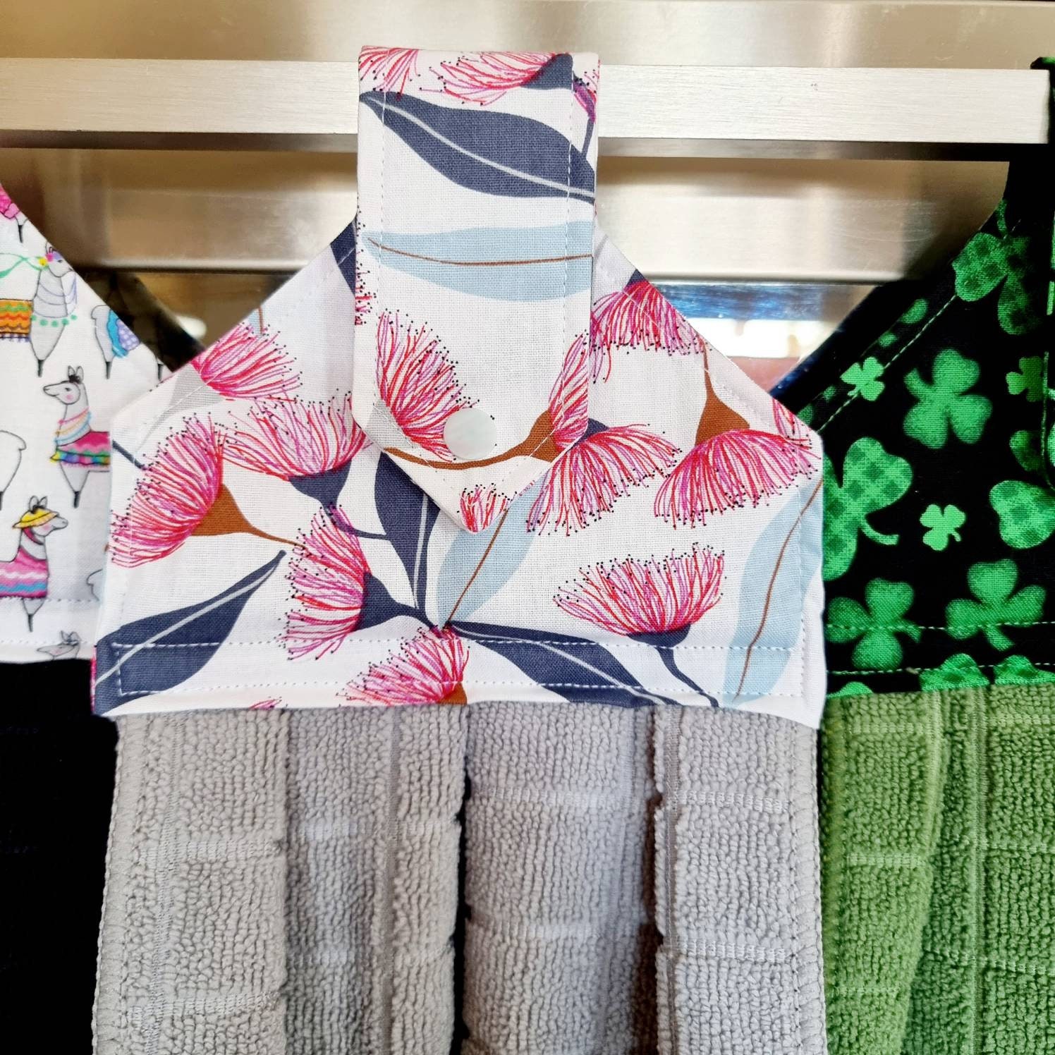 Hanging Hand Towel, Loop Hand Towel for Oven Door, Kitchen, Laundry