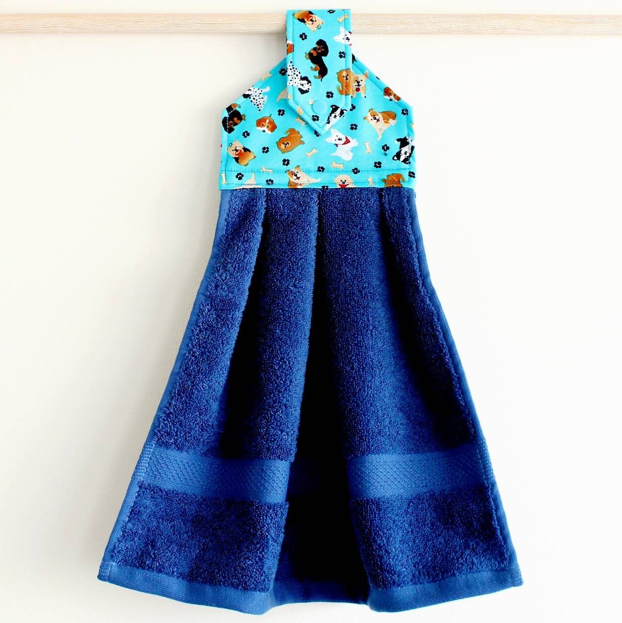 Secial Handmade Hanging Hand Towel, Loop Hand Towel, Hand Towel Topper