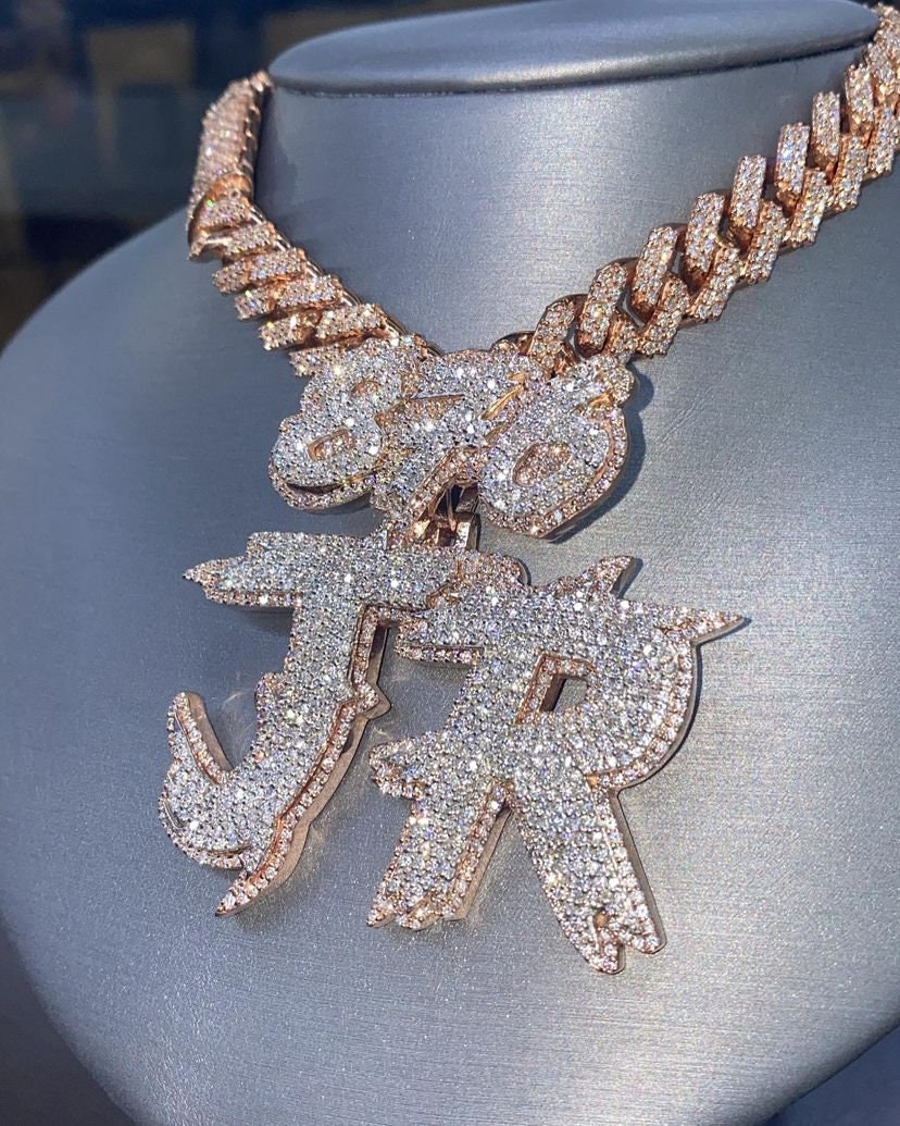その他 HYSFORM The Members Necklace TEKASHI 69 6IX9INE SHARK PENDANT CUBAN LINK CHAIN NECKLACE