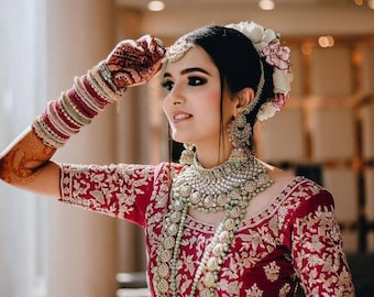 Buy Kundan Bridal Set Online In India 