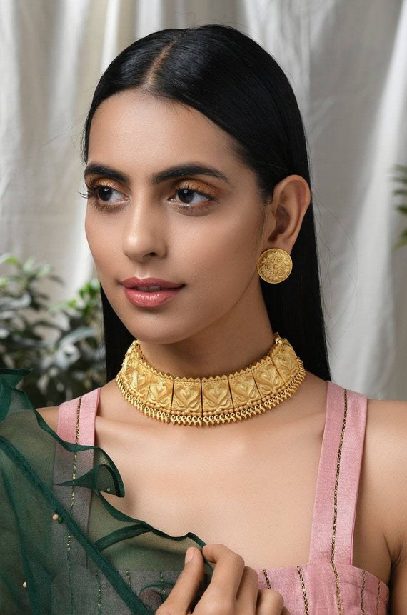 Deepika Padukone Gold Plated Choker 