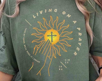 Retro Music Shirt, Rock Band Tee, Concert Shirt, Song Lyrics Shirt, Comfort colors®, Band Tee, Oversized Trendy Shirts, Gift for, prayer tee