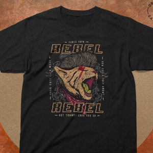 Rebel Rebel 70's Shirt, David Shirt, Vintage Rock Band Shirt David T Shirt, Old School Band shirt, Rocker tee, Rock & Roll, Gift Music Lover