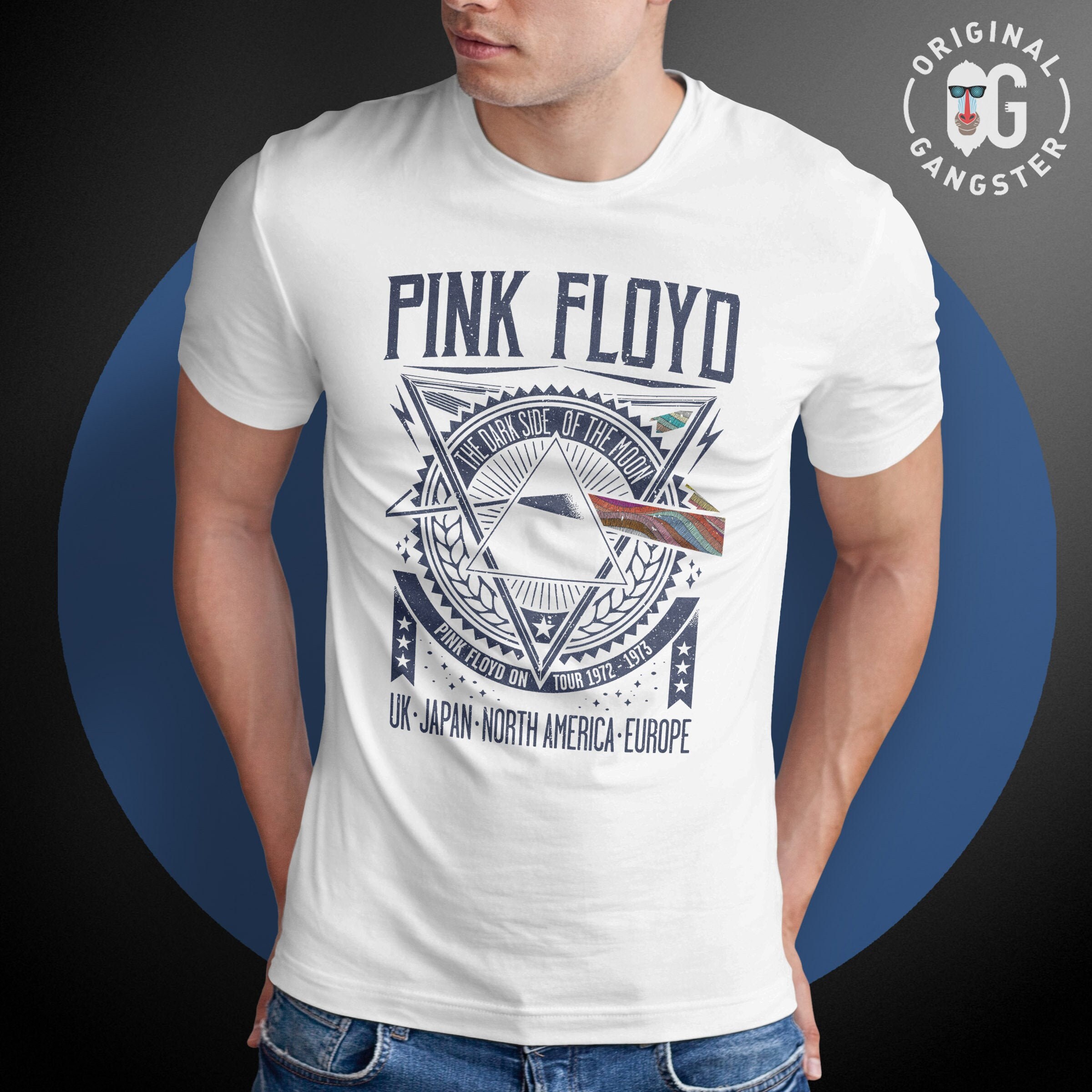 Pink Floyd Unisex TShirt Vintage Pink Floyd Shirt Pink Etsy