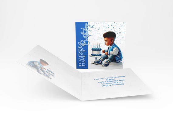 Wishing You A Very Happy Birthday. Cake And Candle Card For Male - View #14
