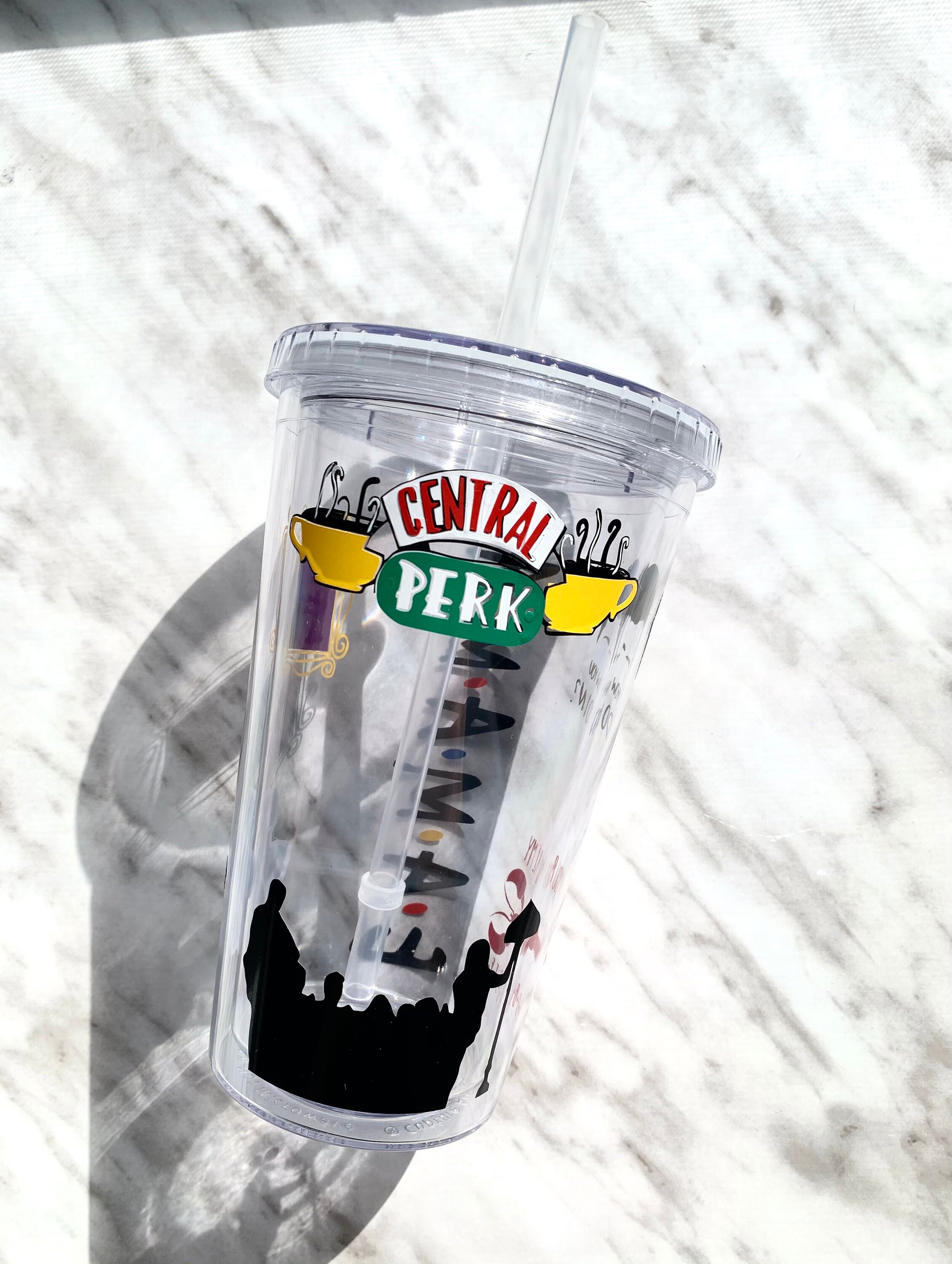 Friends Theme Cup l Friends Custom Cup l Gifts for Friends Etsy