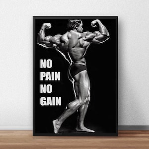Arnold Schwarzenegger Mr. Olimpia Men's Navy Black T-shirt Size S