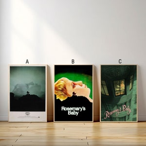 Rosemary's Baby Film Poster, Leinwand Druck, Wand Kunst Leinwand Gemälde Wohnzimmer Schlafzimmer Docor, Fan Geschenk