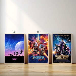 Pôster do filme Guardiões da Galáxia, impressão em tela, pintura em tela para parede, sala de estar, quarto, decoração, presente para fã