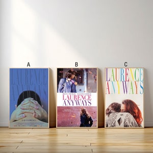 Laurence Anyways Movie Poster, Canvas Print, Wall Art Canvas Painting Living Room Bedroom Docor,Fan Gift