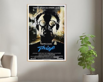 Thief Movie Poster, Canvas Print, Wall Art Canvas Painting Living Room Bedroom Docor,Fan Gift
