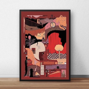 Twin Peaks Poster by Men Asare - Pixels
