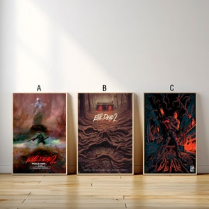 死霊のはらわた 映画ポスター キャンバスプリント ウォールアート キャンバス絵画 リビングルーム 寝室 ドコー ファンギフト