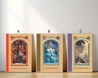 A Series of Unfortunate Events Movie Poster, Canvas Print, Wall Art Canvas Painting Living Room Bedroom Docor,Fan Gift