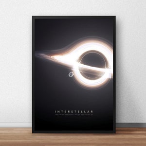 Interstellar Film Poster, Leinwanddruck, Wand Kunst Leinwand Malerei Wohnzimmer Schlafzimmer Docor