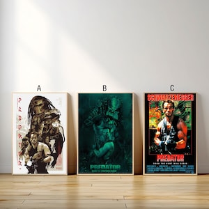 The Predator Film Poster, Leinwanddruck, Wand Kunst Leinwand Malerei Wohnzimmer Schlafzimmer Docor,Fan Geschenk