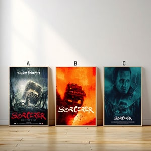Sorcerer Poster, Canvas Print, Wall Art Canvas Painting Living Room Bedroom Docor,Fan Gift
