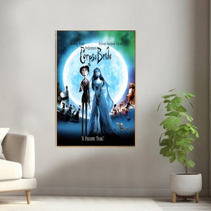 Corpse Bride Film Poster, Leinwand Druck, Wand Kunst Leinwand Gemälde Wohnzimmer Schlafzimmer Docor, Fan Geschenk