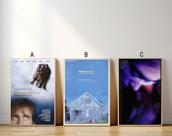 Eternal Sunshine Of The Spotless Mind Movie Poster, Canvas Print, Wall Art Canvas Painting Living Room Bedroom Docor,Fan Gift