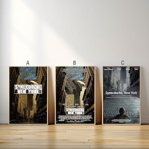 Synecdoche New York Film Poster, Leinwand Druck, Wand Kunst Leinwand Gemälde Wohnzimmer Schlafzimmer Docor,Fan Geschenk