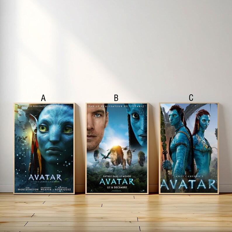 Avatar Movie Poster, Canvas Print, Wall Art Canvas Painting Living Room