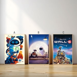 Wall E Film Poster, Leinwanddruck, Wand Kunst Leinwand Malerei Wohnzimmer Schlafzimmer Docor,Fan Geschenk