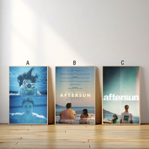 Aftersun Film Poster, Leinwanddruck, Wandkunst, Leinwandmalerei, Wohnzimmer Schlafzimmer Docor, Fan Geschenk
