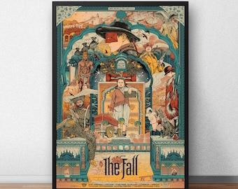 The Fall Movie Poster, Canvas Print, Wall Art Canvas Painting Living Room Bedroom Docor
