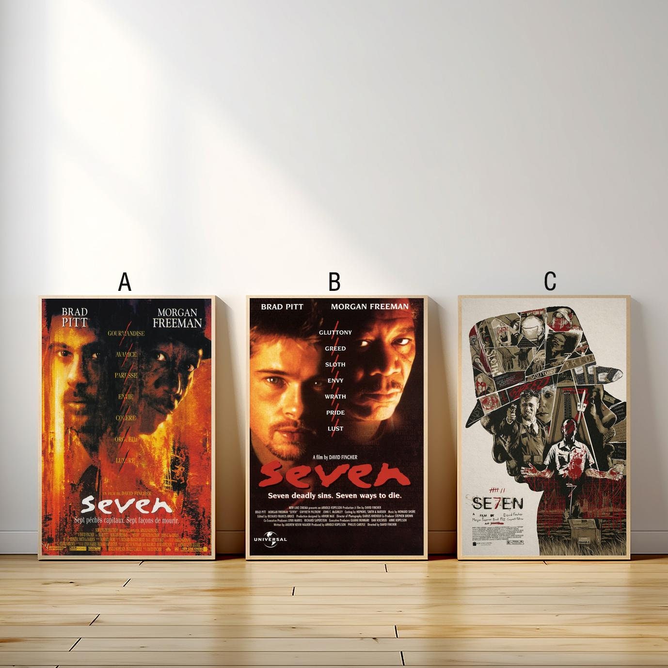 Se7en movie poster - Etsy 日本