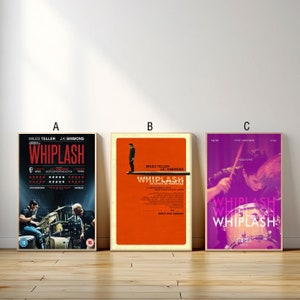 Poster del film Colpo di frusta, stampa su tela, pittura su tela da parete, soggiorno, camera da letto, decorazione, regalo per i fan