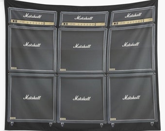 Marshall Stack Wall Tapestry Wall of Cabs Tapestry