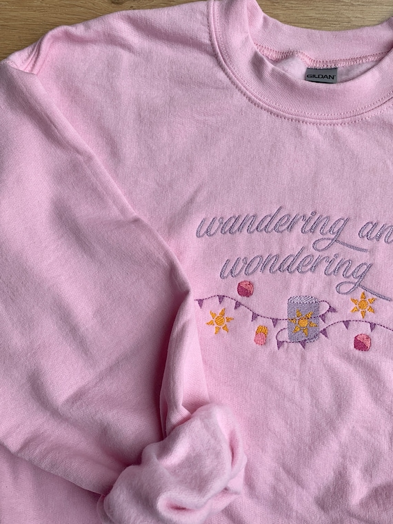 You're on Your Own Embroidered Sweatshirt // YOYOK // You