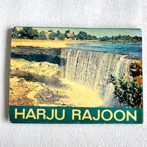 Ensemble de cartes postales vintage Harju Rajoon - Estonie, vues sur l'ère soviétique des années 1970 - Kolkhoz, nature, vie urbaine [16 pcs]