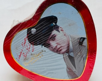 Unopened Limited Edition Elvis Presley Candy Box Rare Collectible for Rock and Roll Fans Perfect Gift Idea for Music Memorabilia Lovers