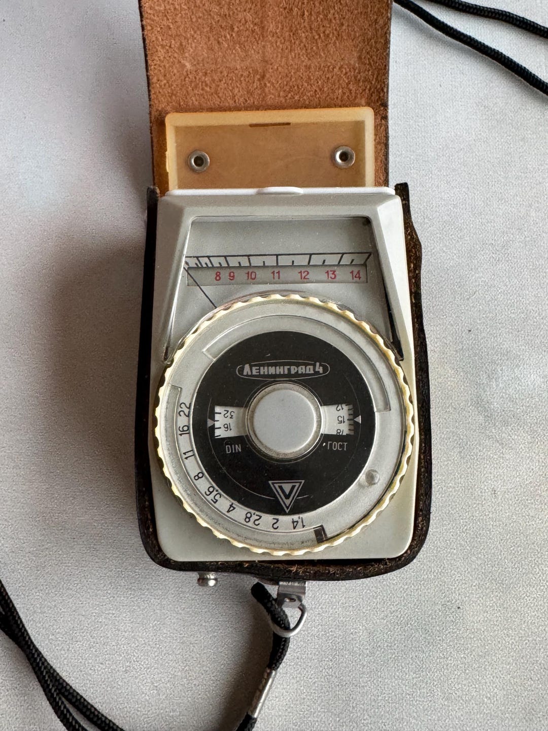 MINT* Tested Leningrad 4 Exposure Meter Soviet Vintage Light