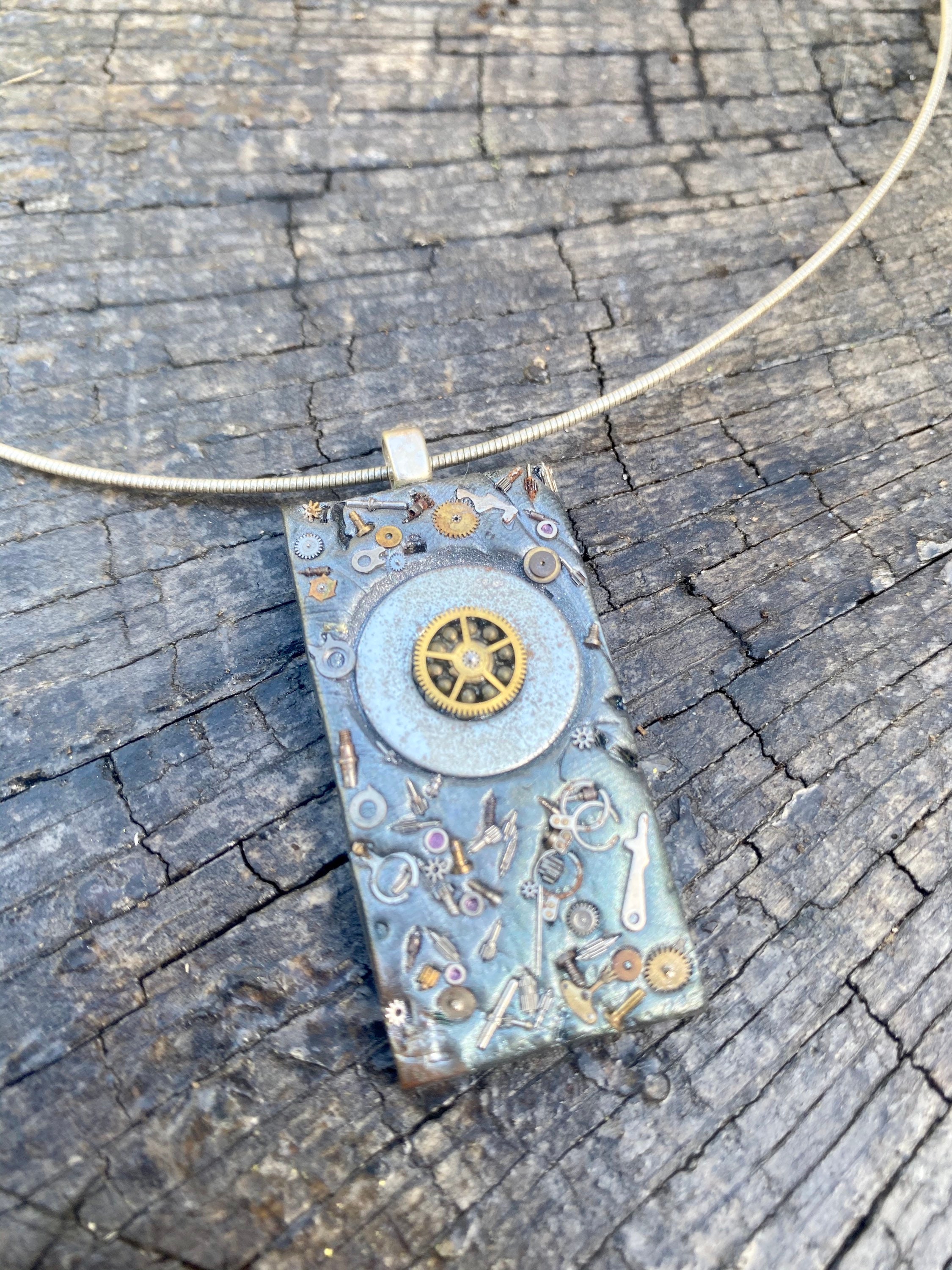 steampunk necklace “great gift”