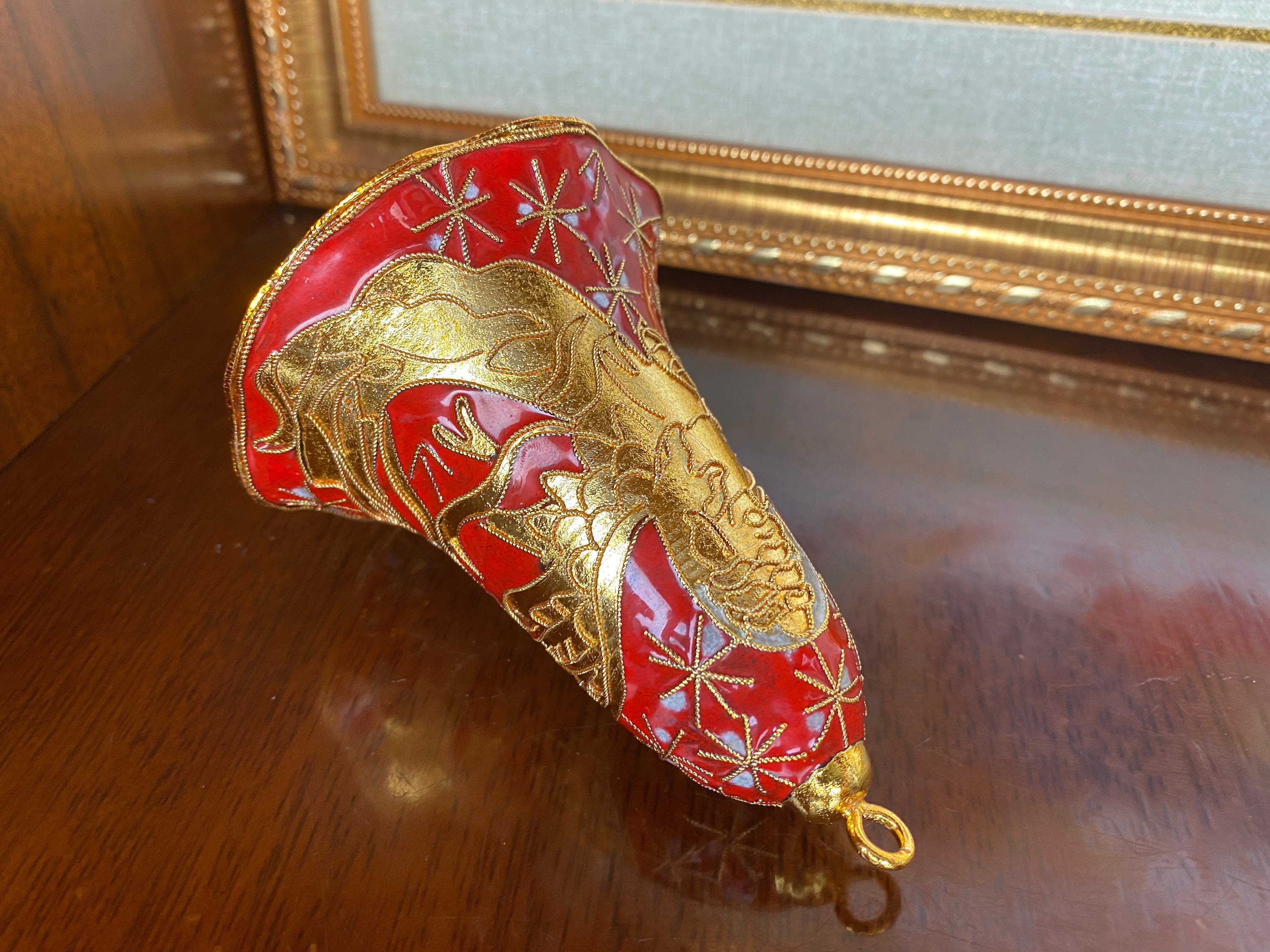 Cloisonné Christmas Bell Guardian Angel Collective Bell Etsy