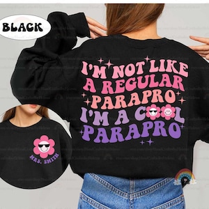 Paraprofessional Shirt, Cool Para Club, Para Squad Shirt, Teacher Aide, Para Appreciation, Para Life Shirt, Teacher Graduation Gift