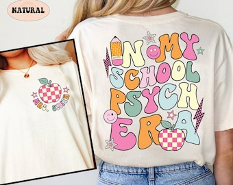School Psychologist Shirt, Custom School Psychologist Shirt, School Psych Shirt, Personalized School Psych Gift, Teacher Graduation Gift