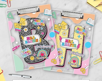Custom Teacher Clipboard Back To School Gift, Composition Book Clipboard For Teacher, Teacher Christmas Gift, Teacher Appreciation Gifts