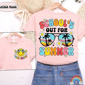 Teacher Shirt, School's Out For Summer Shirt, Last Day Of School Shirt, Teacher Summer Shirt, Elementary Teacher, Teacher Appreciation Gift
