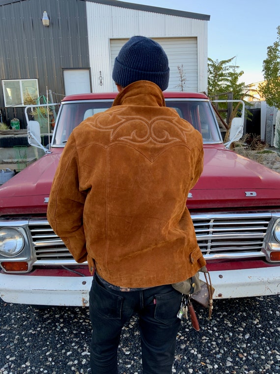 70's Vintage Western Leather Jacket