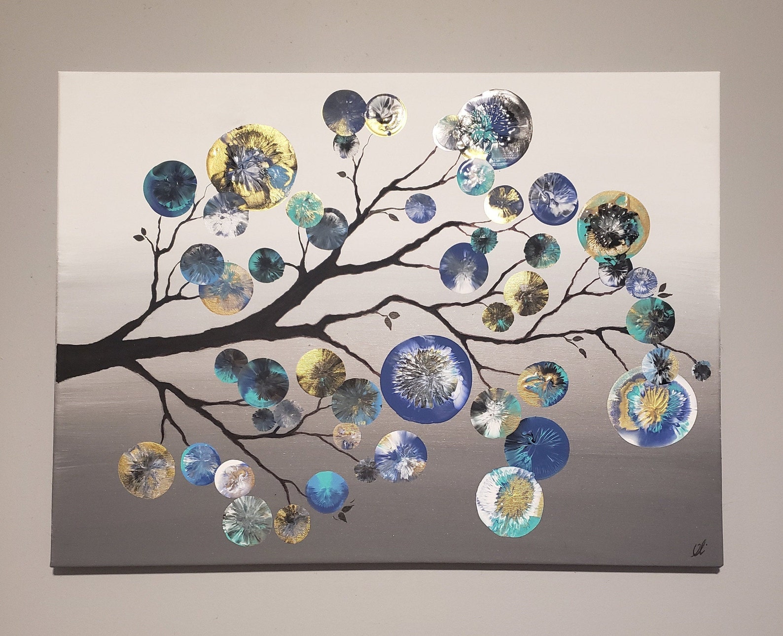 Acrylic Pouring Balloon Smash Technique Etsy